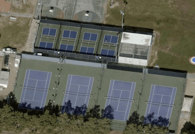 Centennial Park pickleball courts