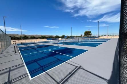 South Mountain Community College pickleball courts