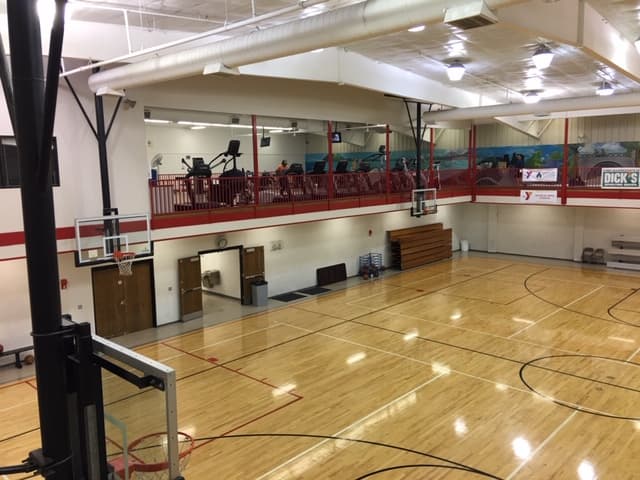 Grand Island YMCA pickleball courts