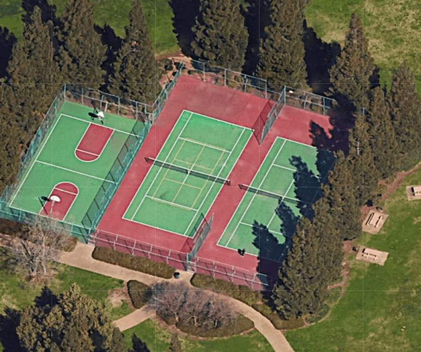 Veterans Park pickleball courts