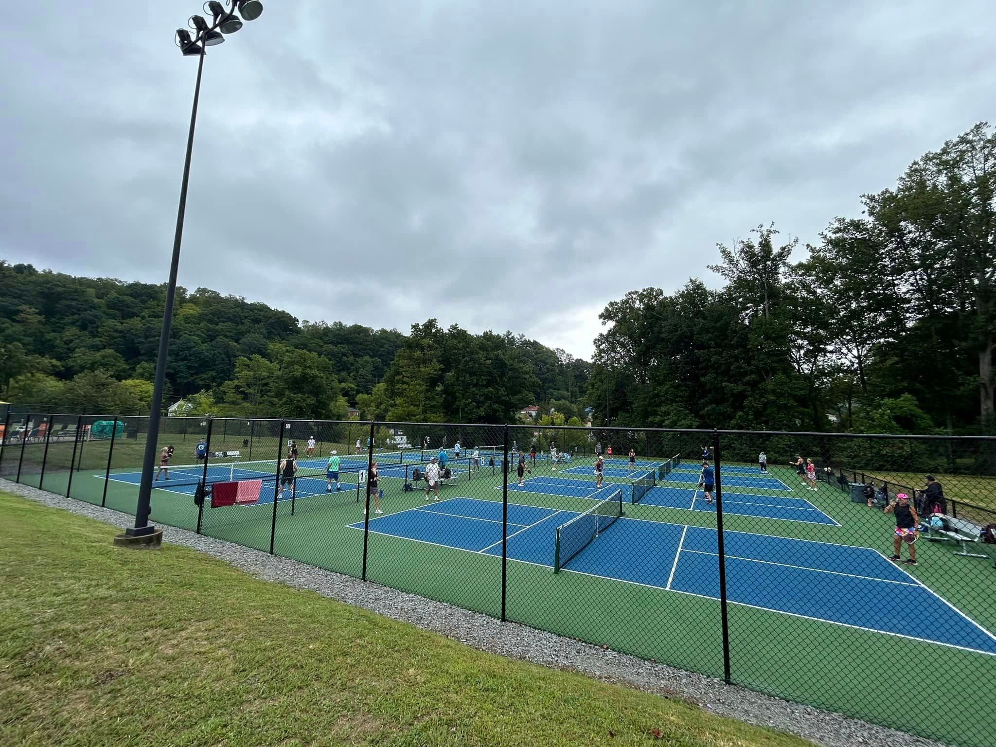 Clarksburg Veterans Memorial Park pickleball courts