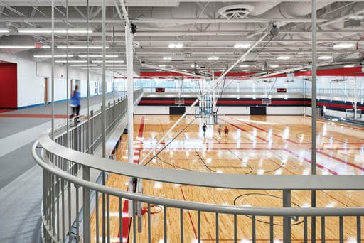 Stillwater Area High School - PAC pickleball courts