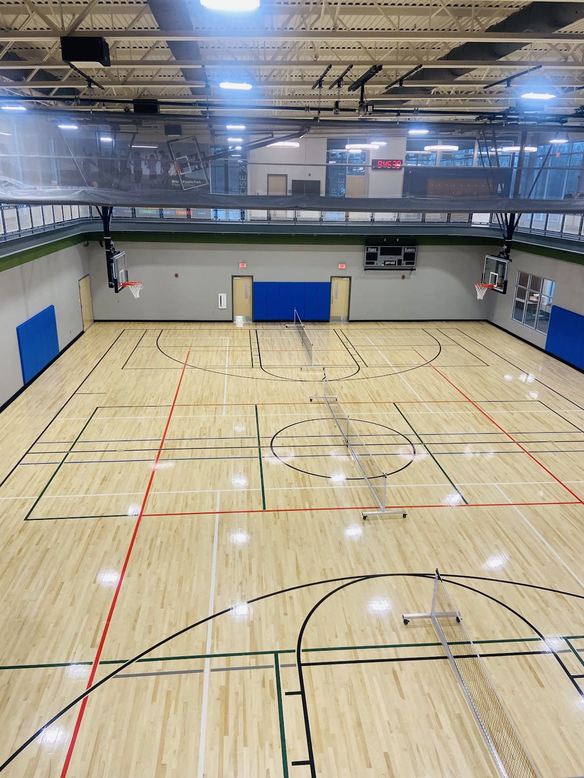 Broad Ripple Park Family Center pickleball courts