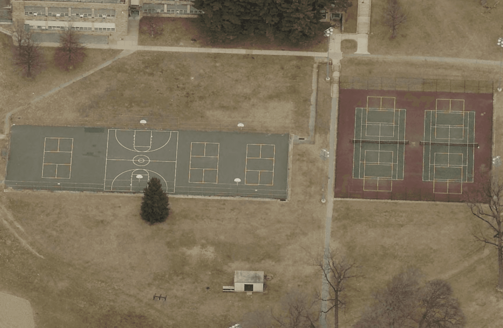 Loch Raven Recreation Center pickleball courts