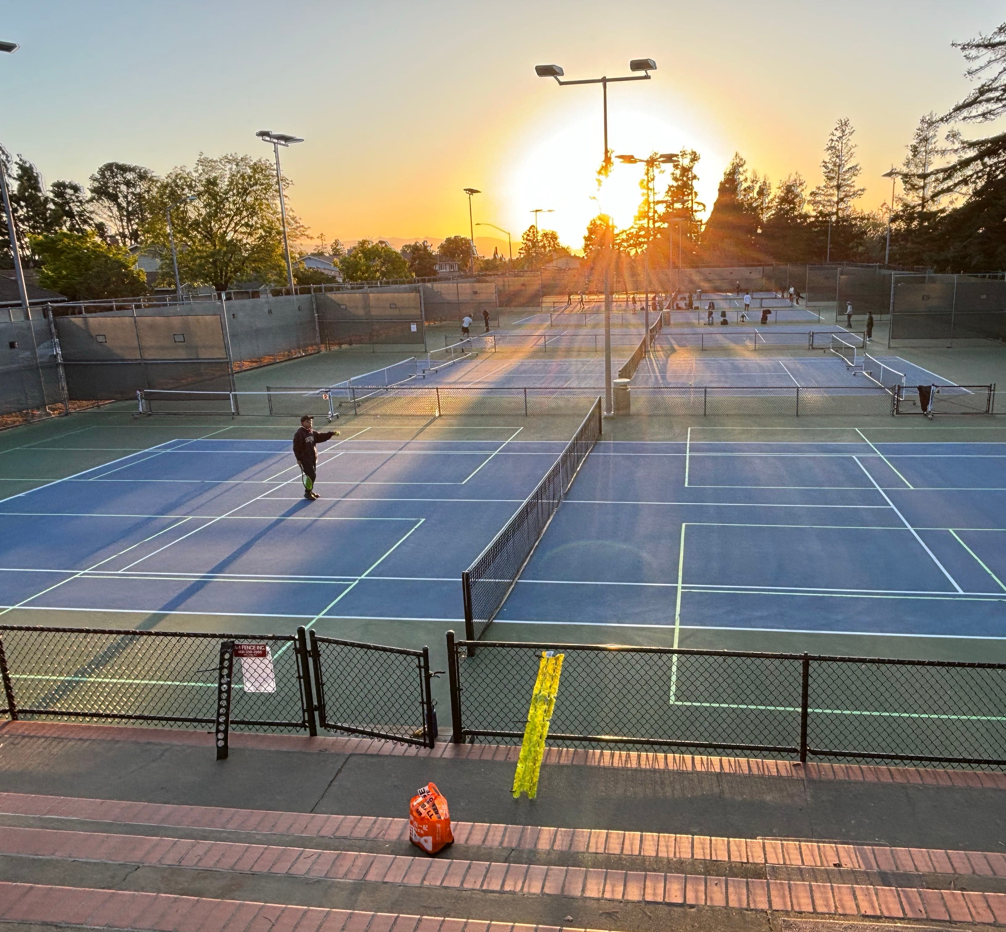 Cupertino Memorial Park pickleball courts