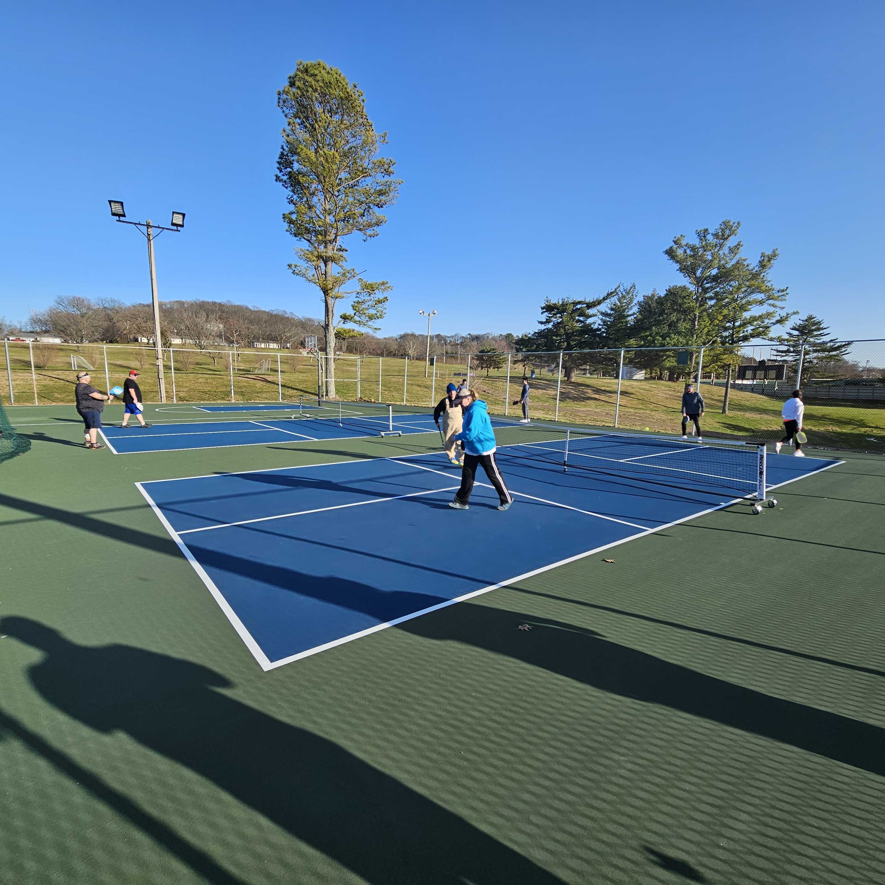 Columbia State Community College pickleball courts
