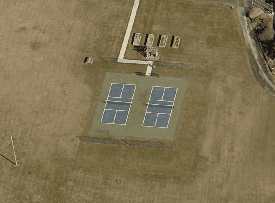 Marion Senior Center pickleball courts
