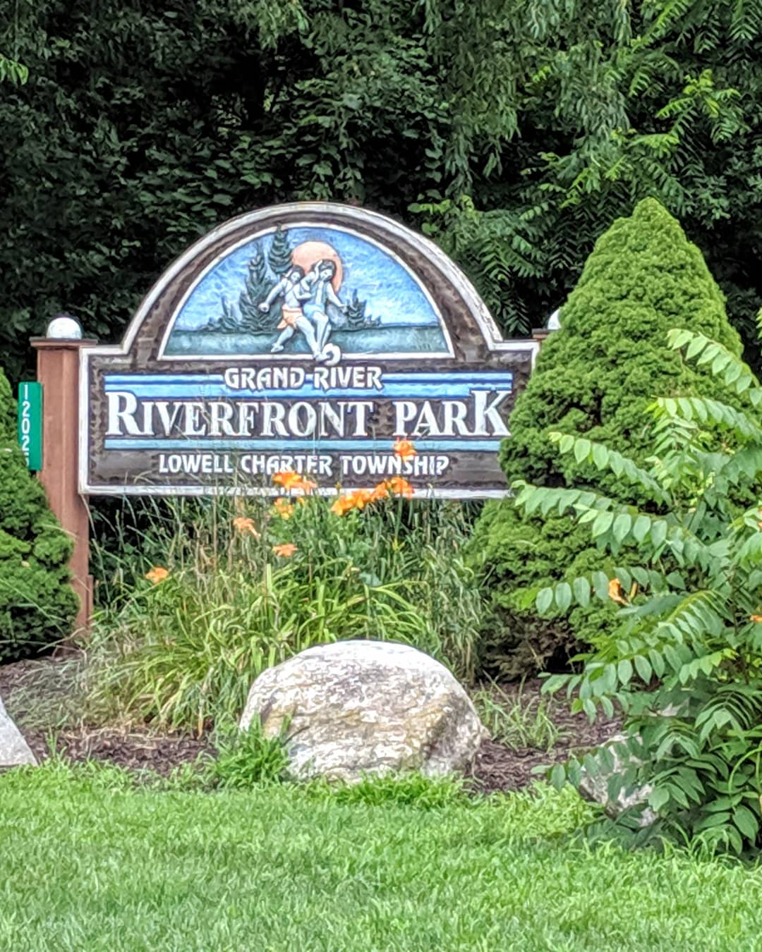 Grand River Riverfront Park pickleball courts