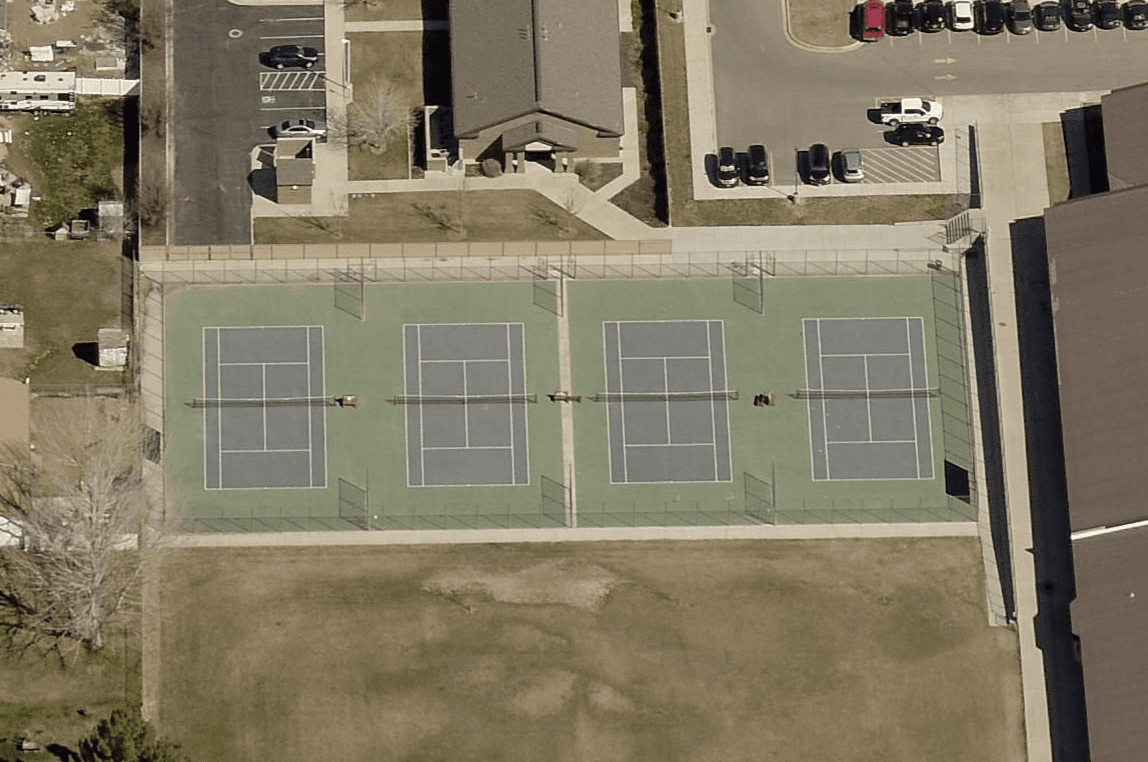 Mt Nebo Junior High School pickleball courts