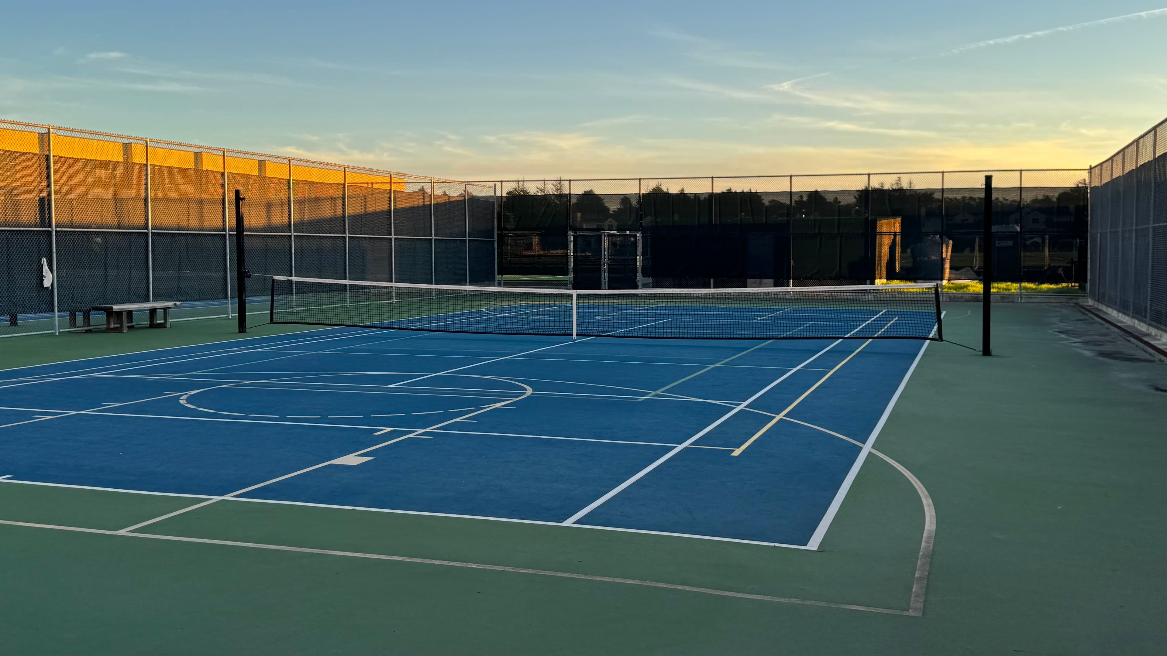 Cunha Middle School pickleball courts