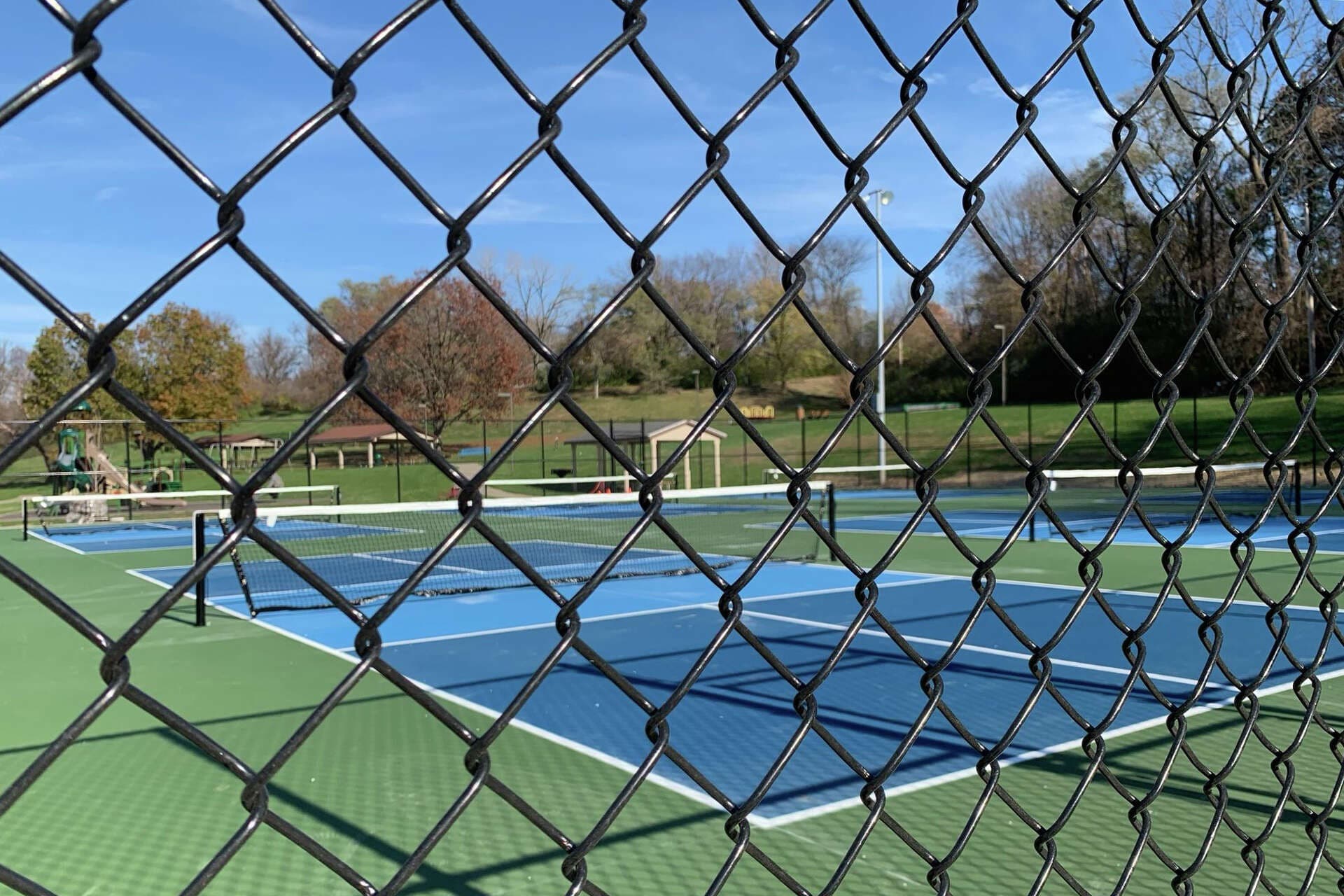 Miner Park pickleball courts