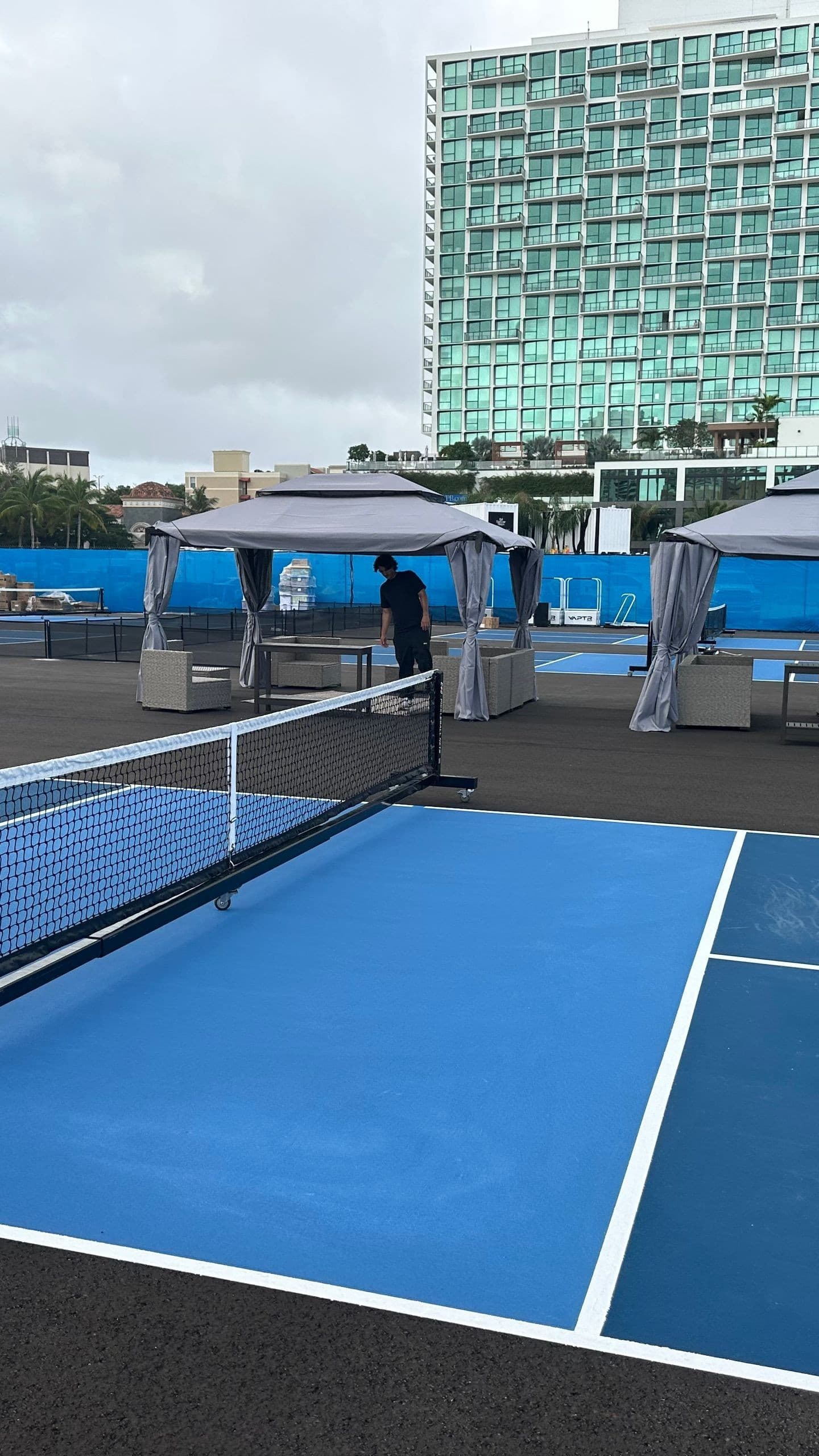 D.R.B. Blues & Wellness Plaza pickleball courts