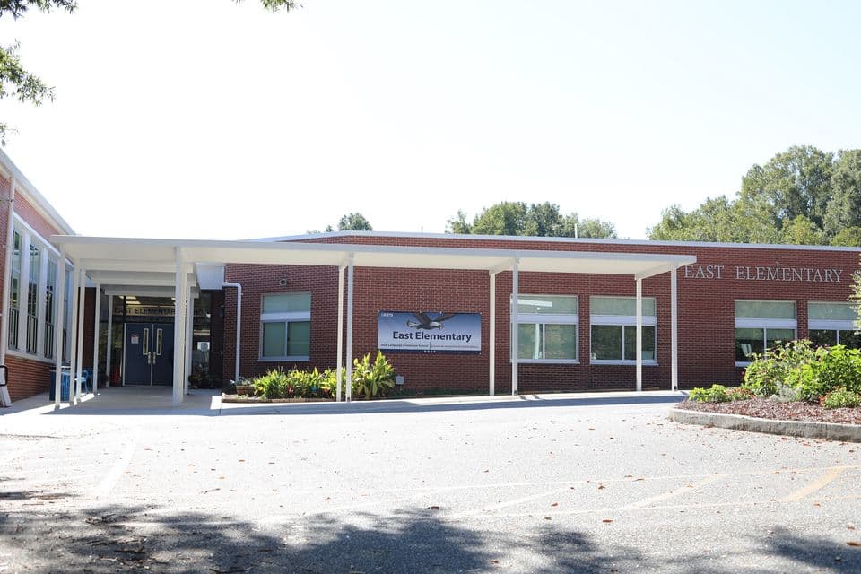 East Elementary School pickleball courts