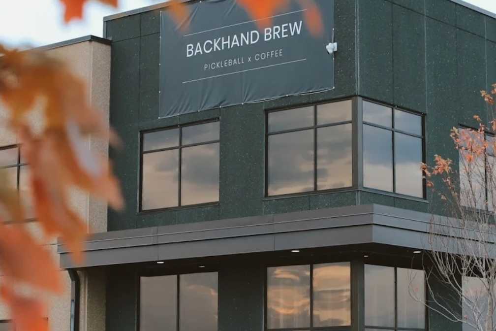 Backhand Brew pickleball courts