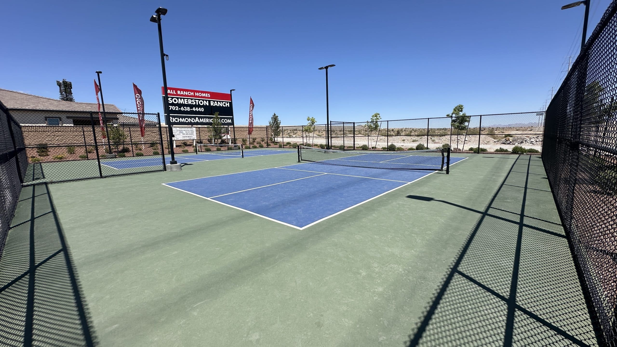 Skye Hills Park at Farm Road pickleball courts