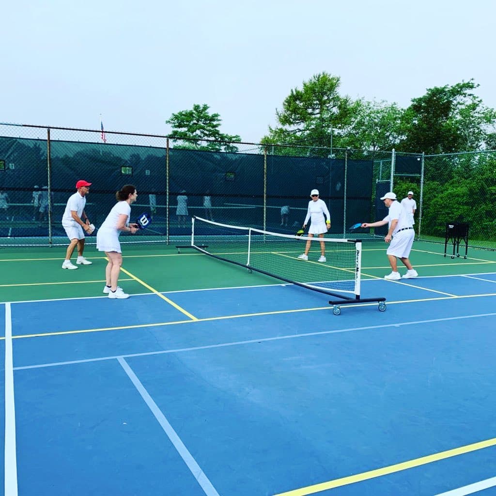 Edgartown Yacht Club pickleball courts