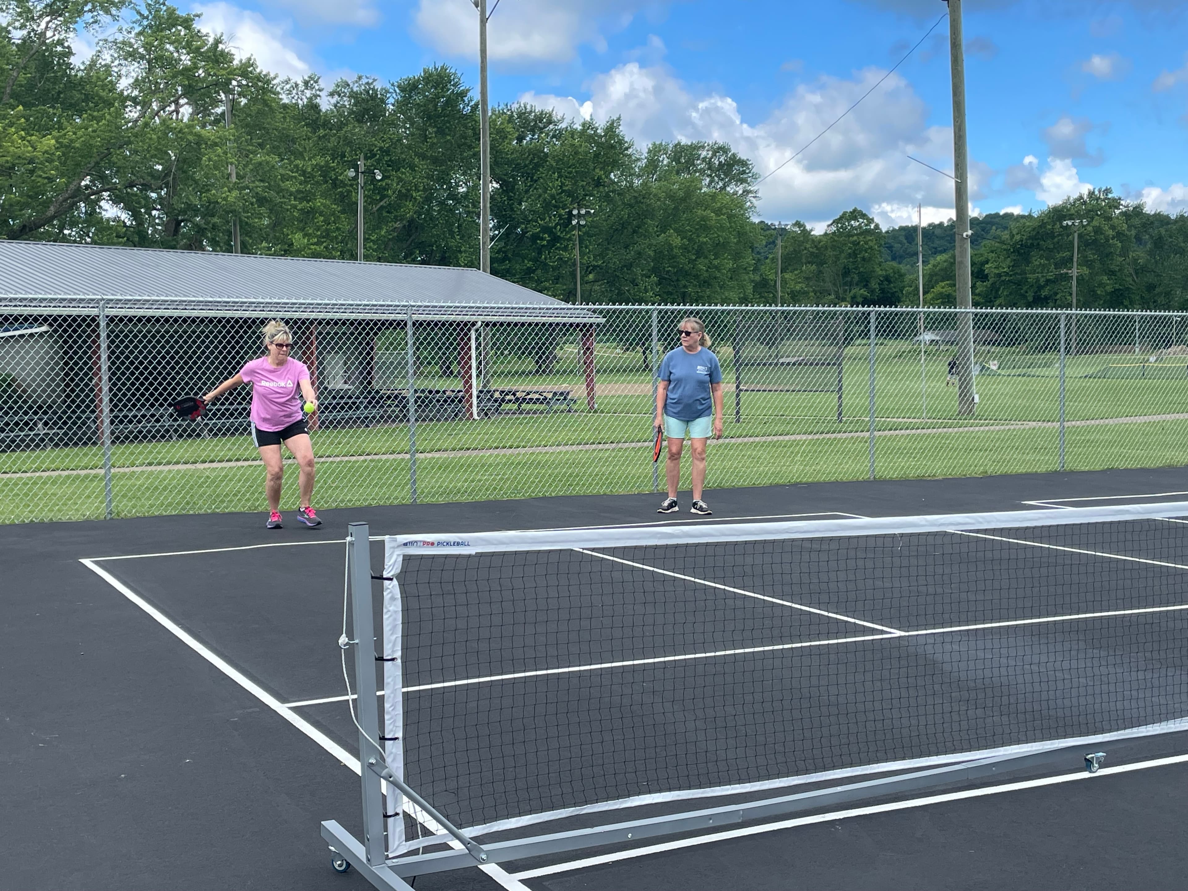 Sistersville City Park pickleball courts