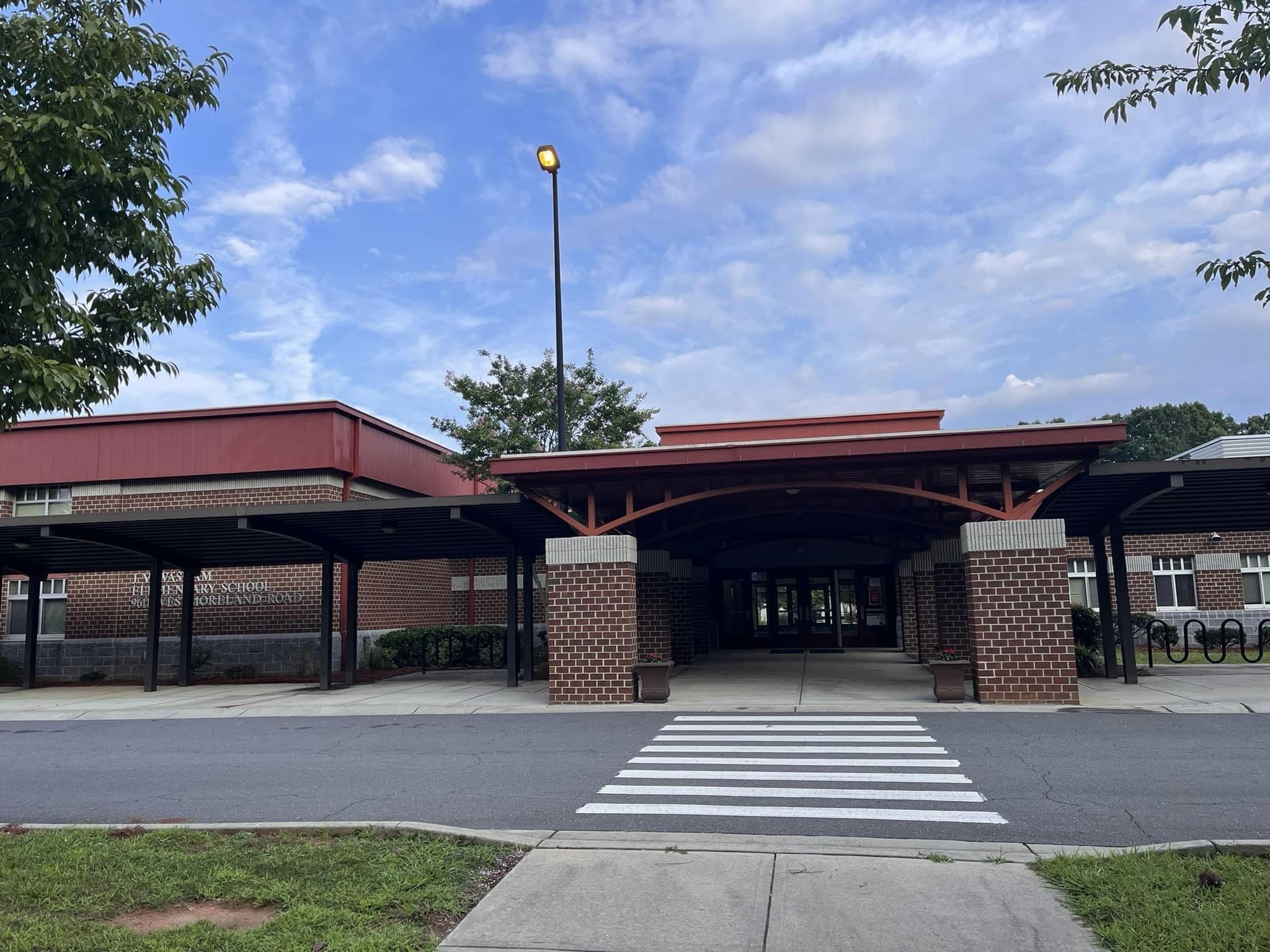 J.V. Washam Elementary School Gym pickleball courts