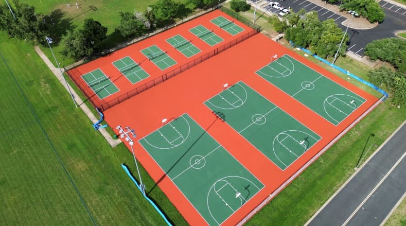 Southwest Williamson County Regional Park pickleball courts