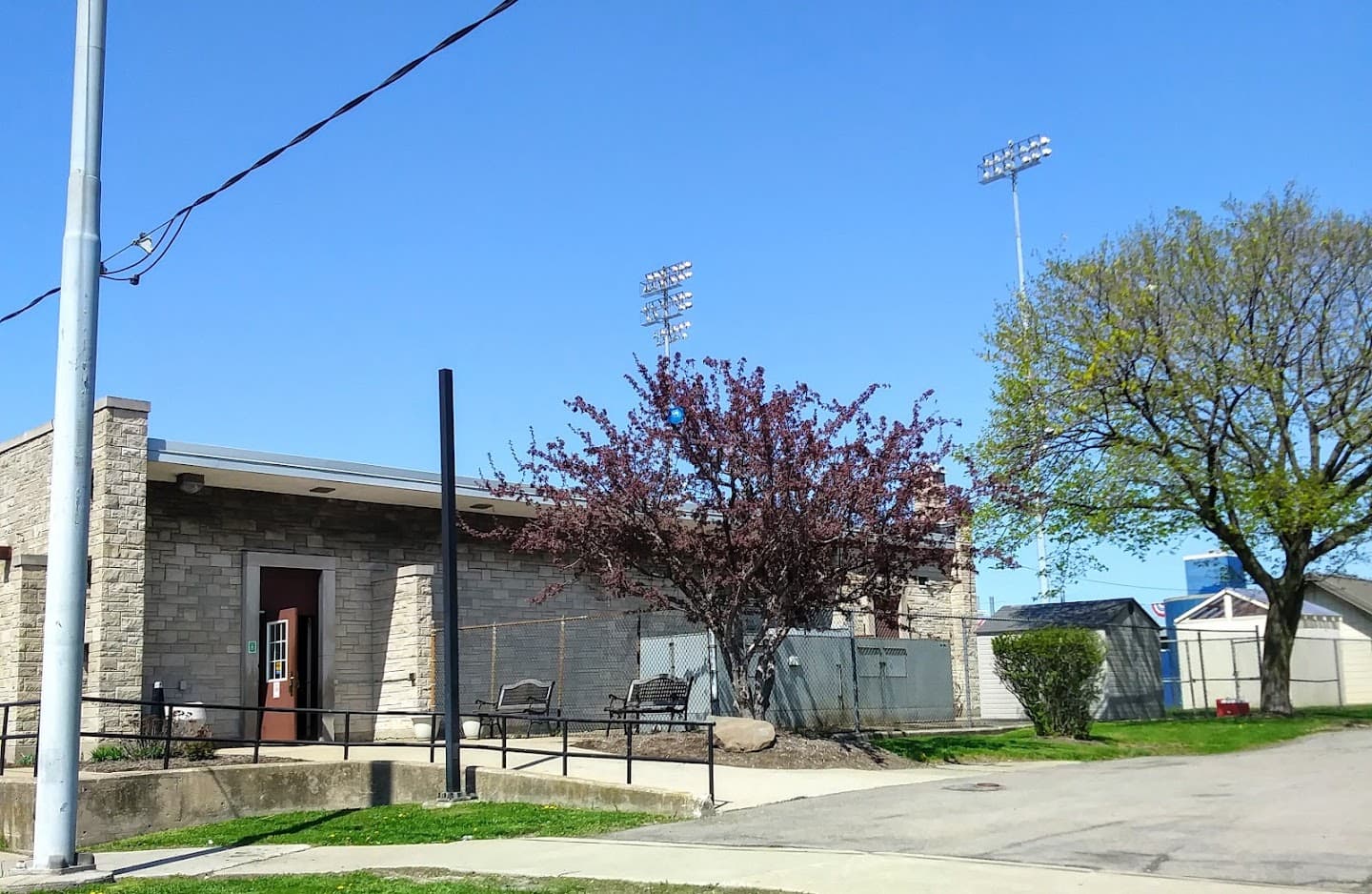 Duke Senior Center pickleball courts