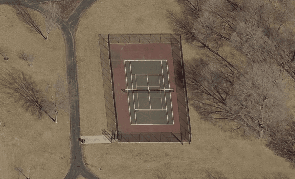 Peony Park pickleball courts