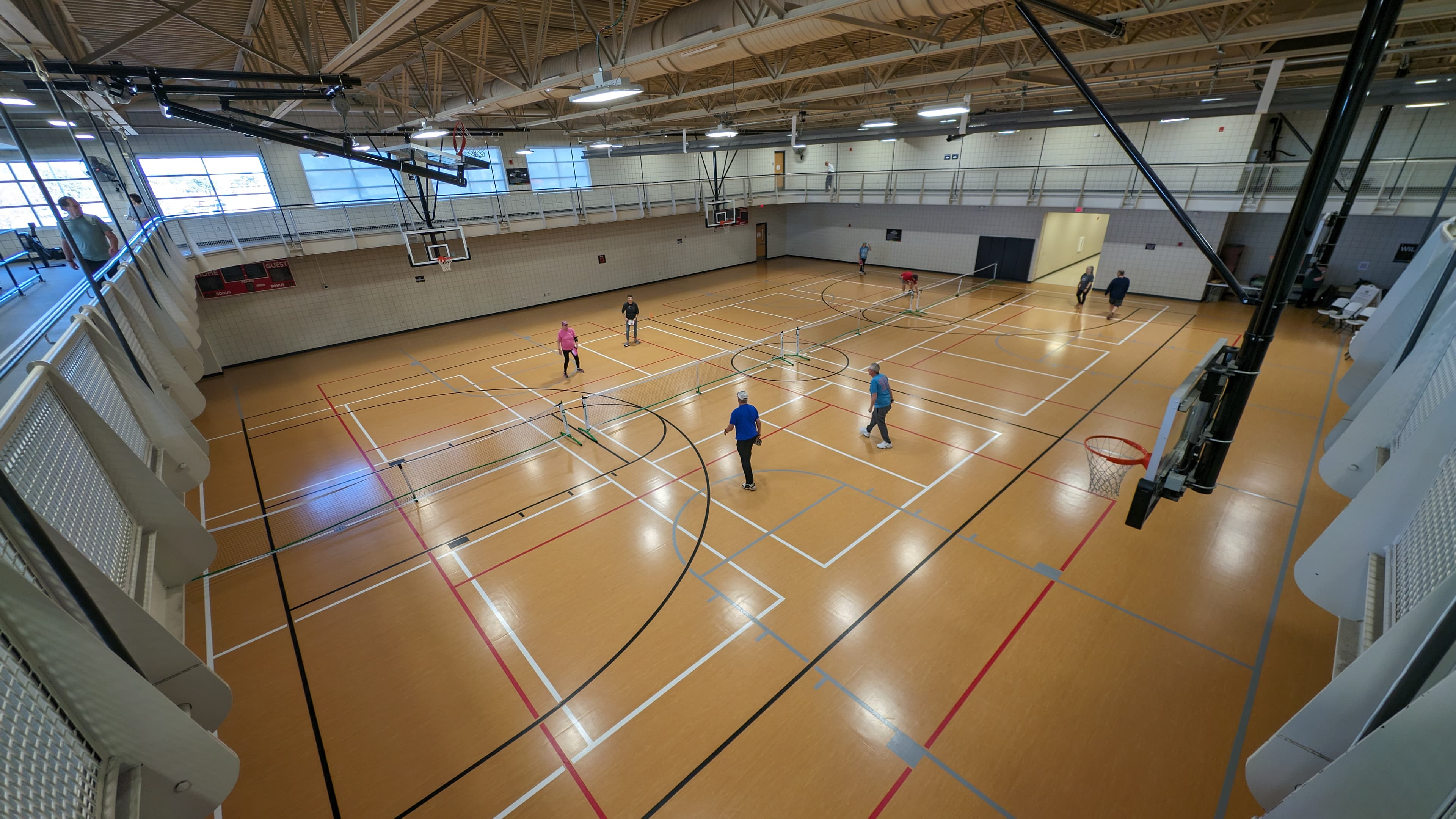 Mustang Recreation Center pickleball courts