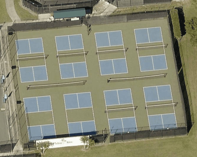 Palm-Aire Country Club pickleball courts