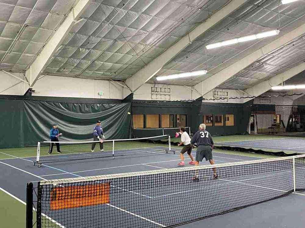 The Dalles Fitness and Court Club pickleball courts