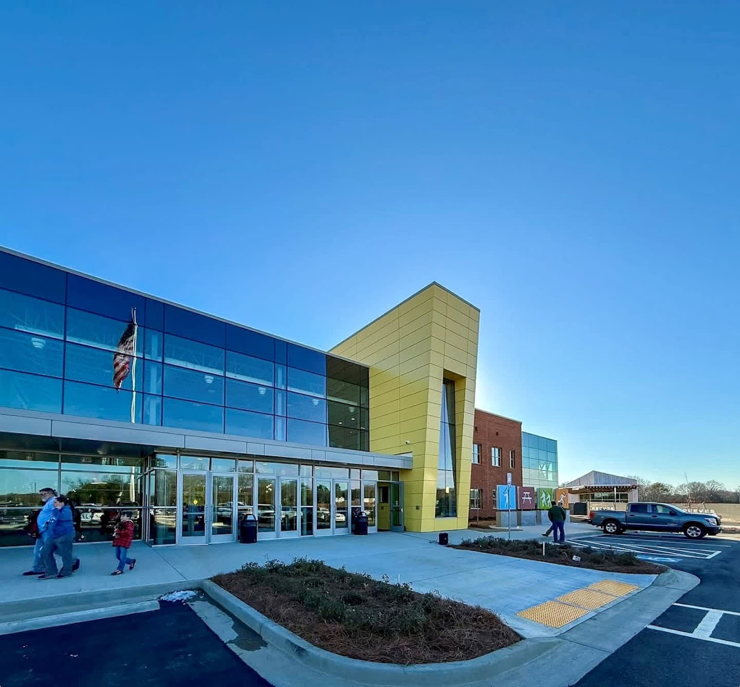 Bartow County Recreation Center pickleball courts