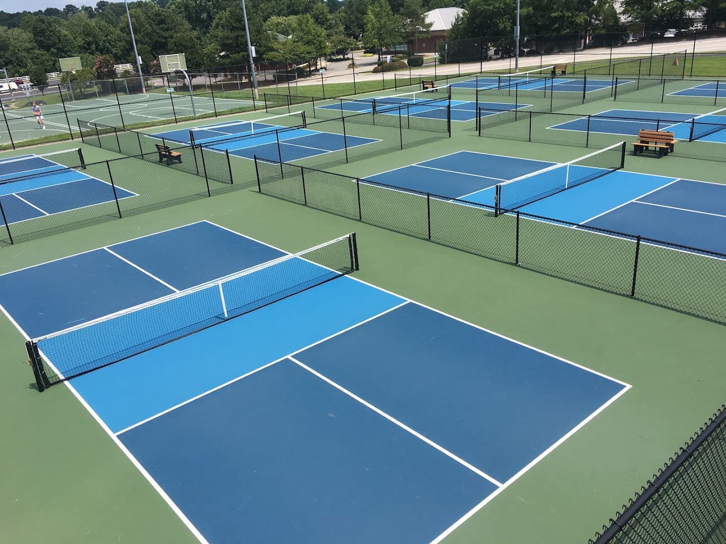 Veterans Park pickleball courts