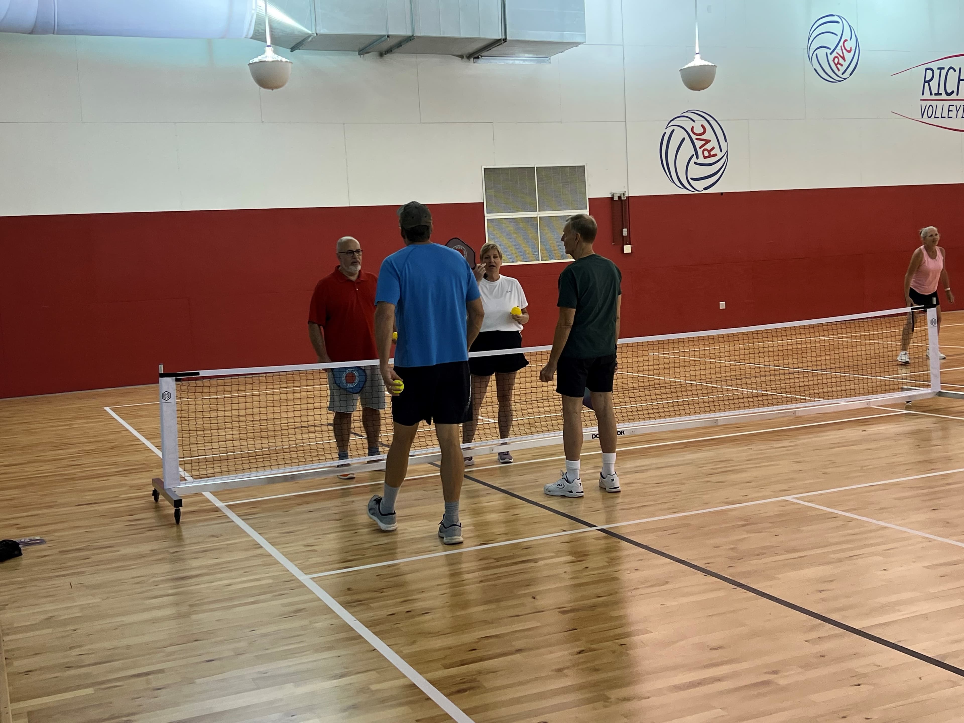 Richmond Volleyball Club pickleball courts