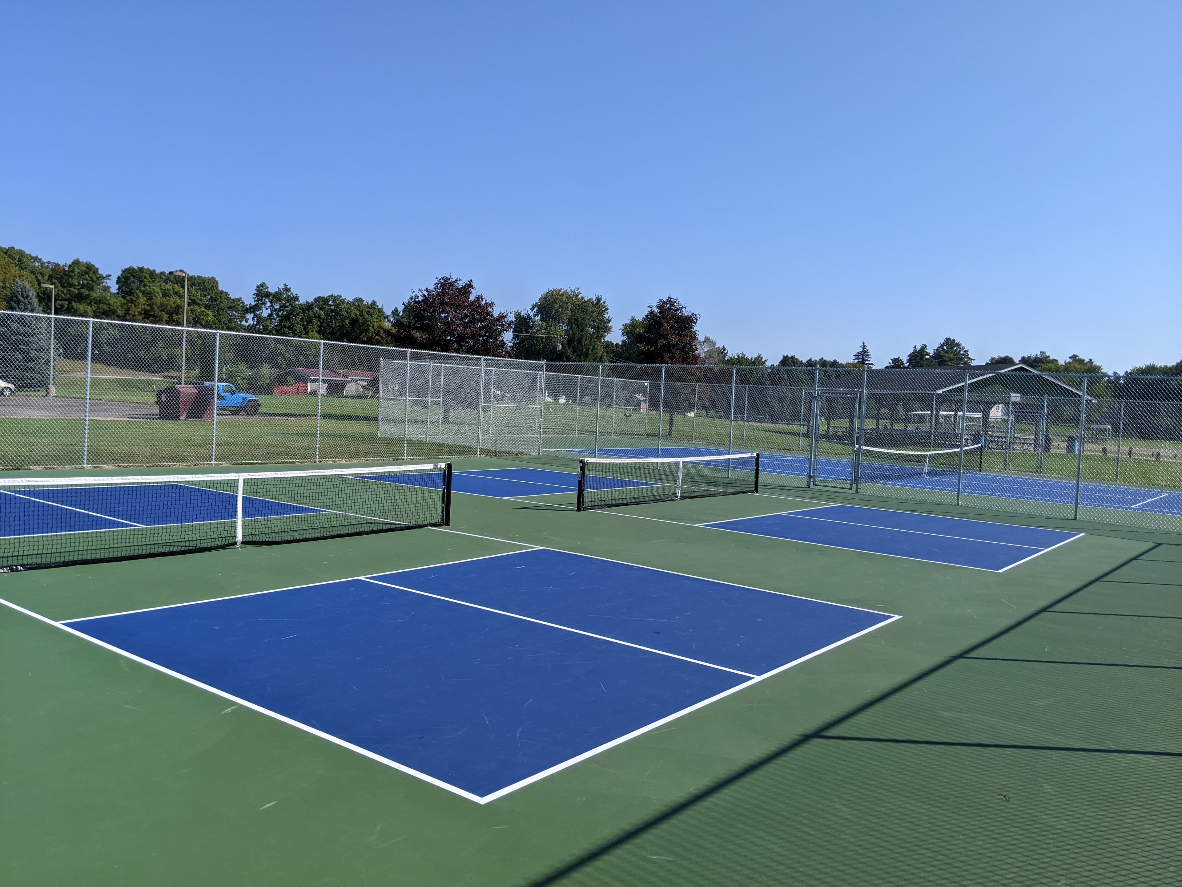 Attica Township Park Courts pickleball courts
