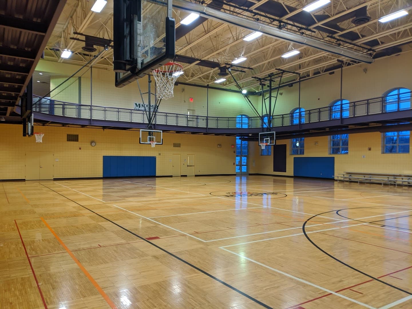 Macomb Township Recreation Center pickleball courts