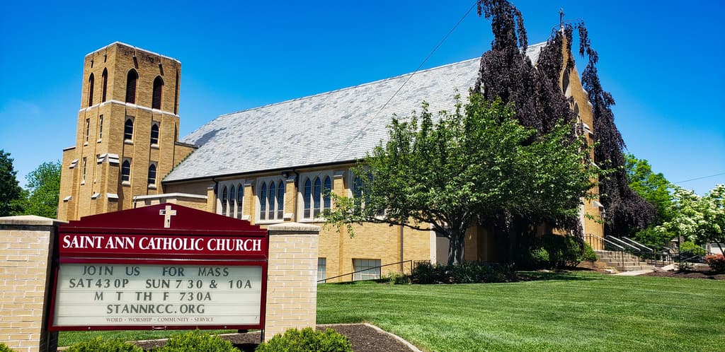 St. Ann Church Parish Center pickleball courts