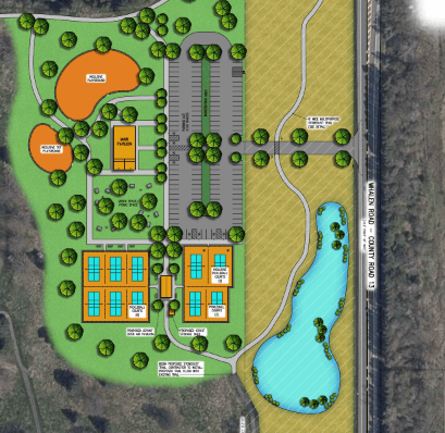 Shadow Pines Park pickleball courts