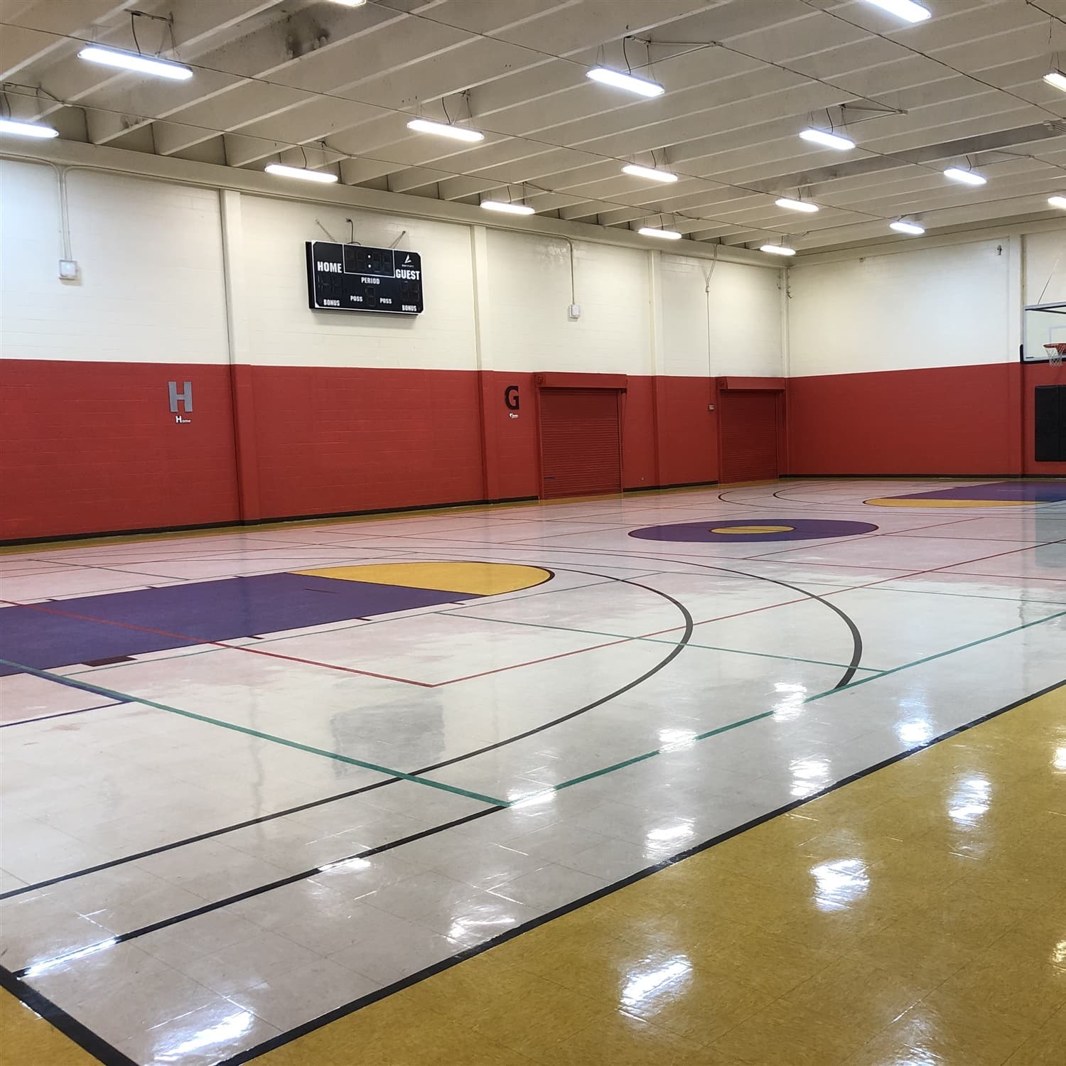 Hamilton Community Center pickleball courts