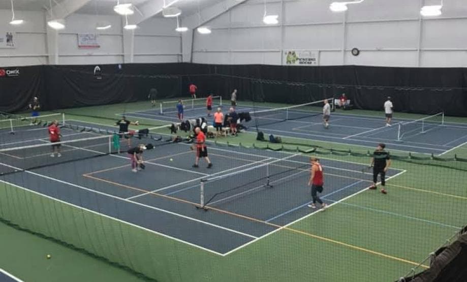 Evansville Tennis Center pickleball courts