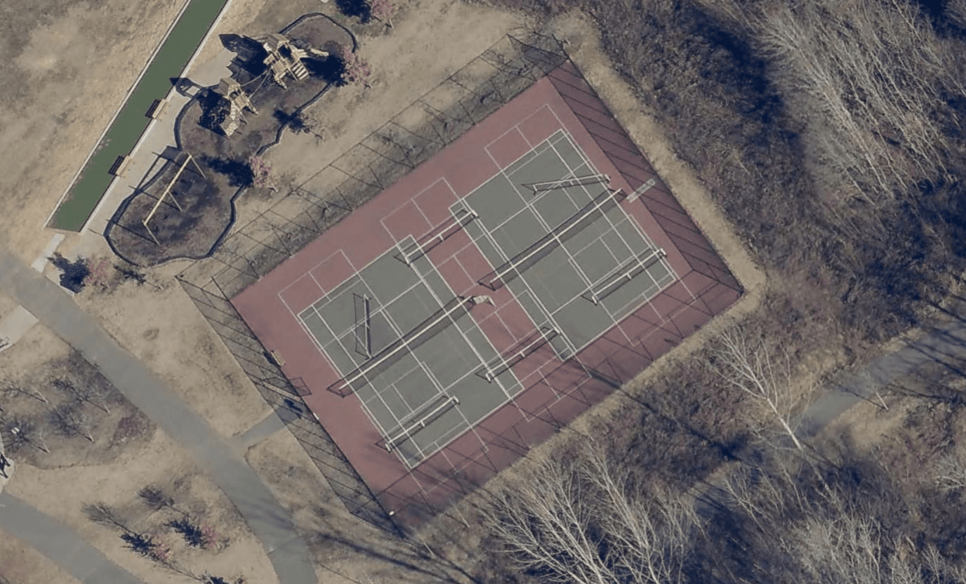 Plum Creek Park pickleball courts