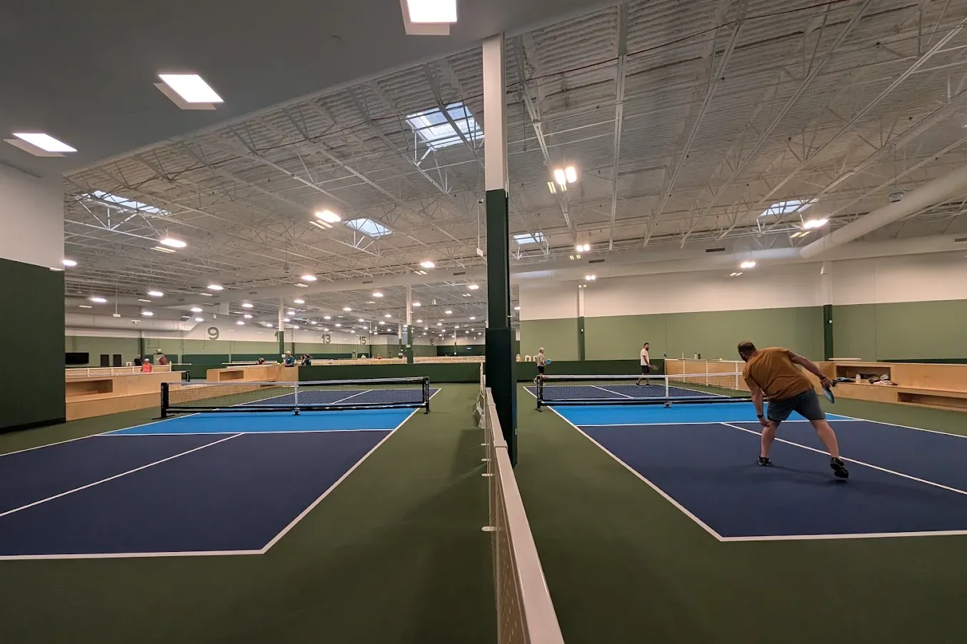Relish Food Hall // Pickleball pickleball courts