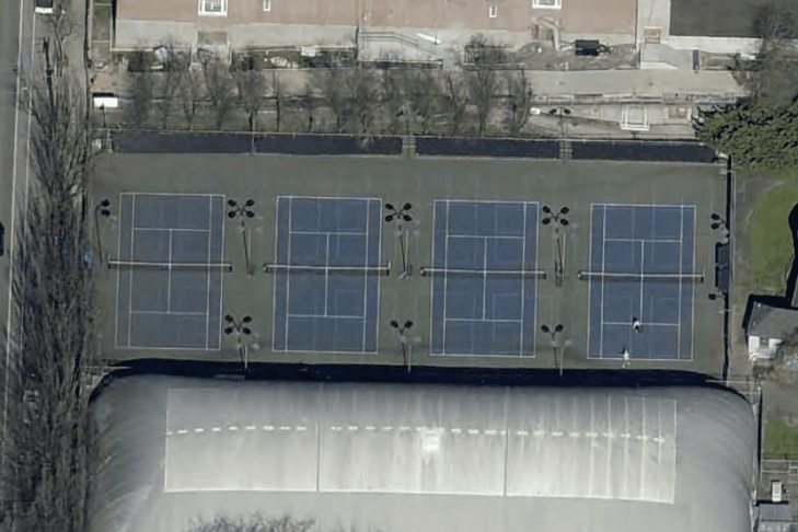 Portland Tennis Center pickleball courts