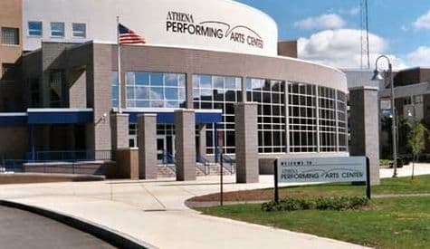 Athena High School pickleball courts