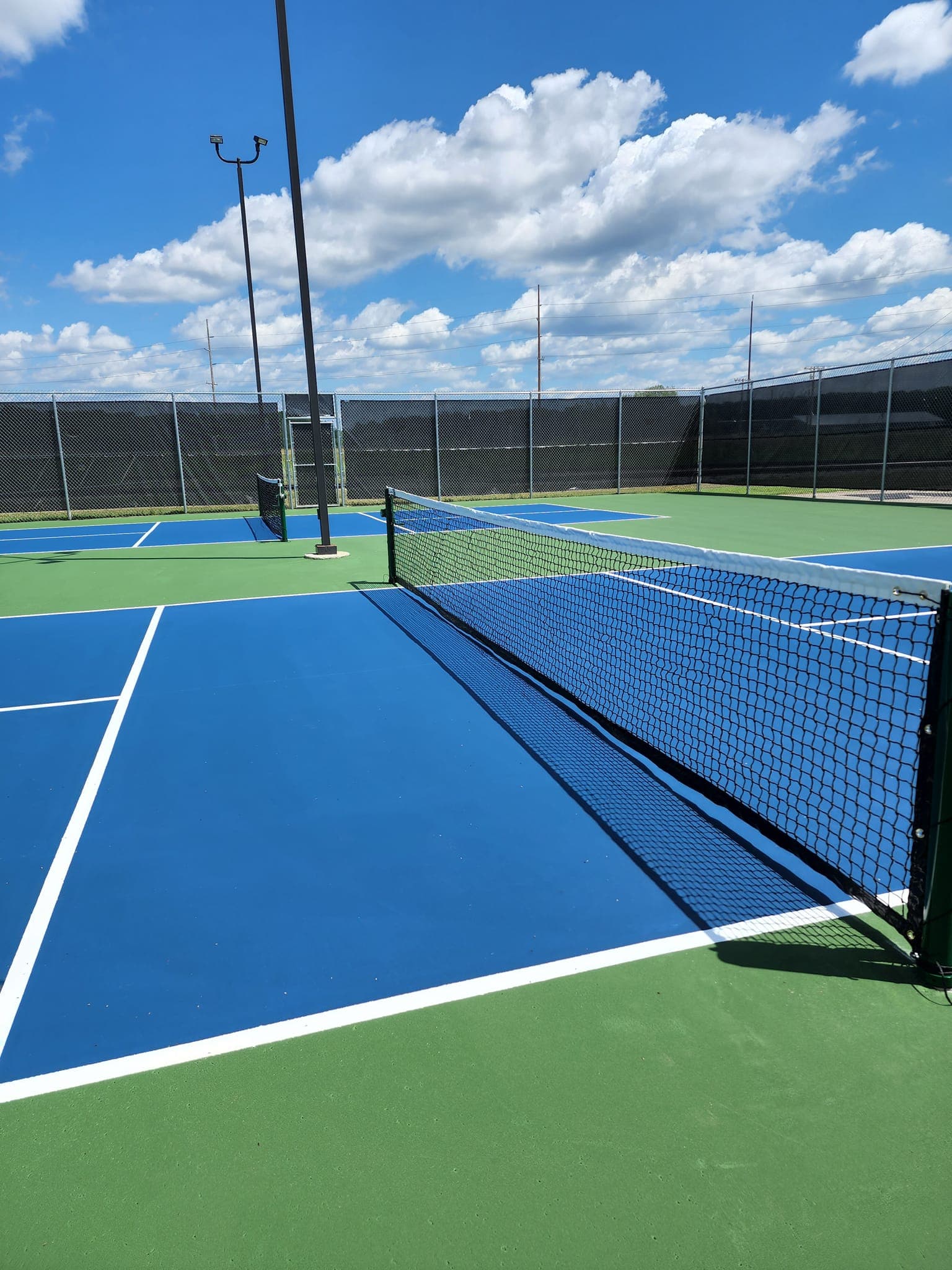The Club-Total Fitness and Racquetball pickleball courts