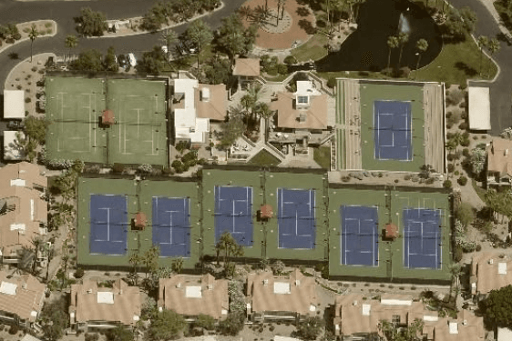 Racquet Club at Scottsdale Ranch pickleball courts