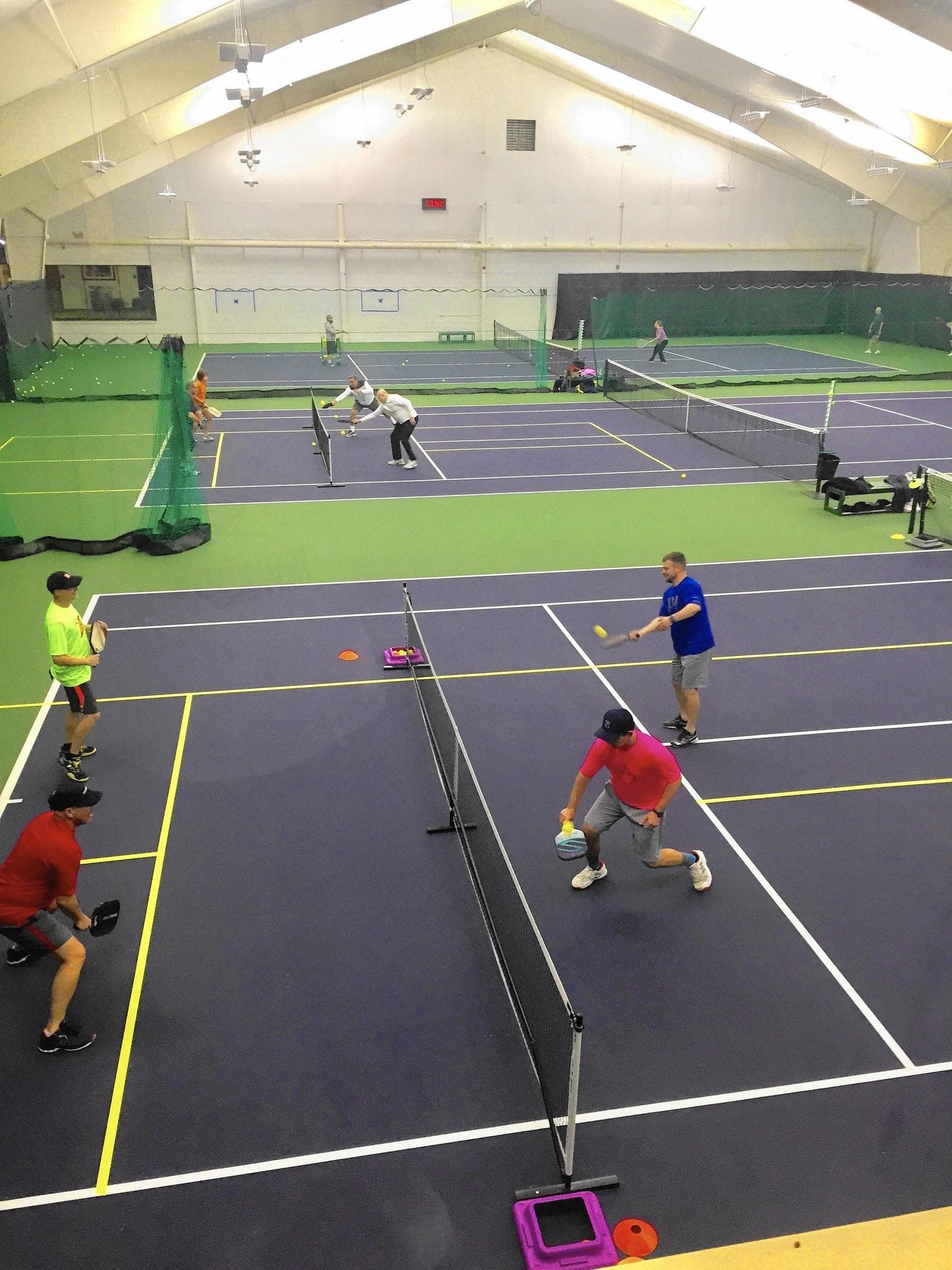 Challenge Fitness Tennis Club pickleball courts