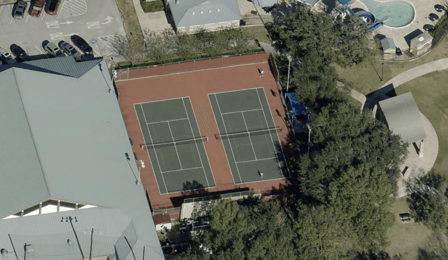 Bellaire Recreation Center pickleball courts