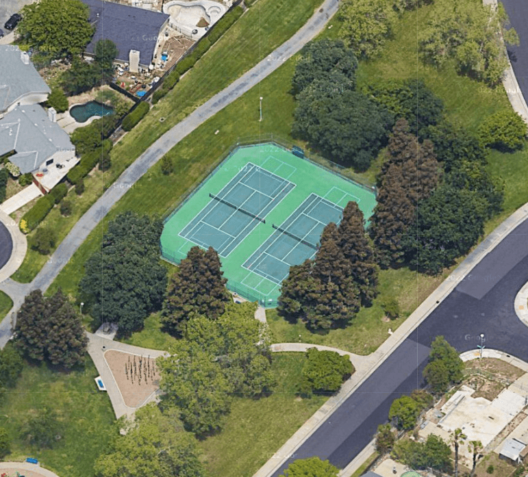 Wackman Park pickleball courts