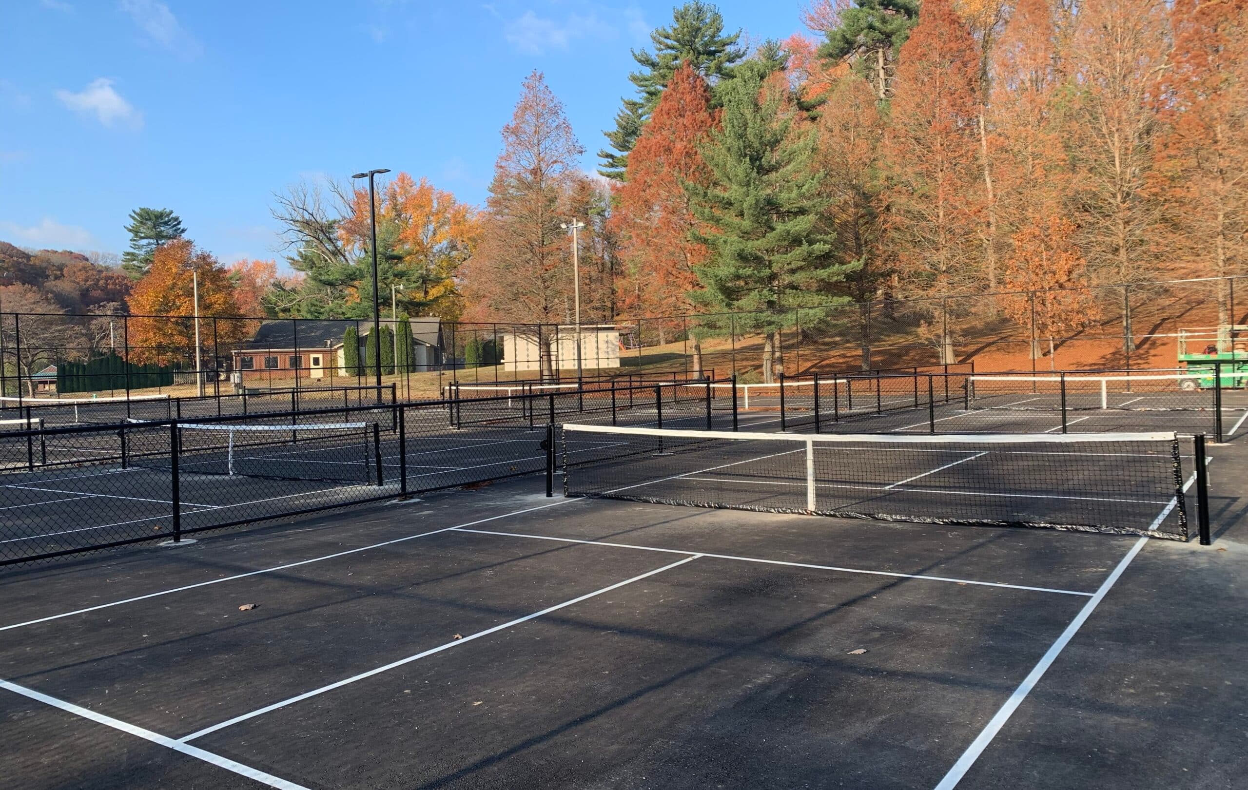 Burdette Park pickleball courts