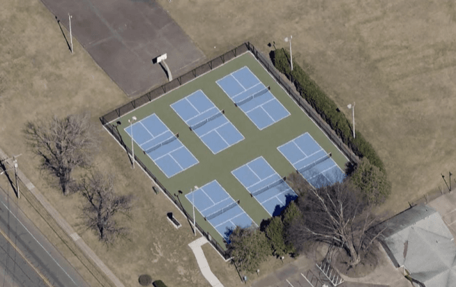 Hockanum Park pickleball courts