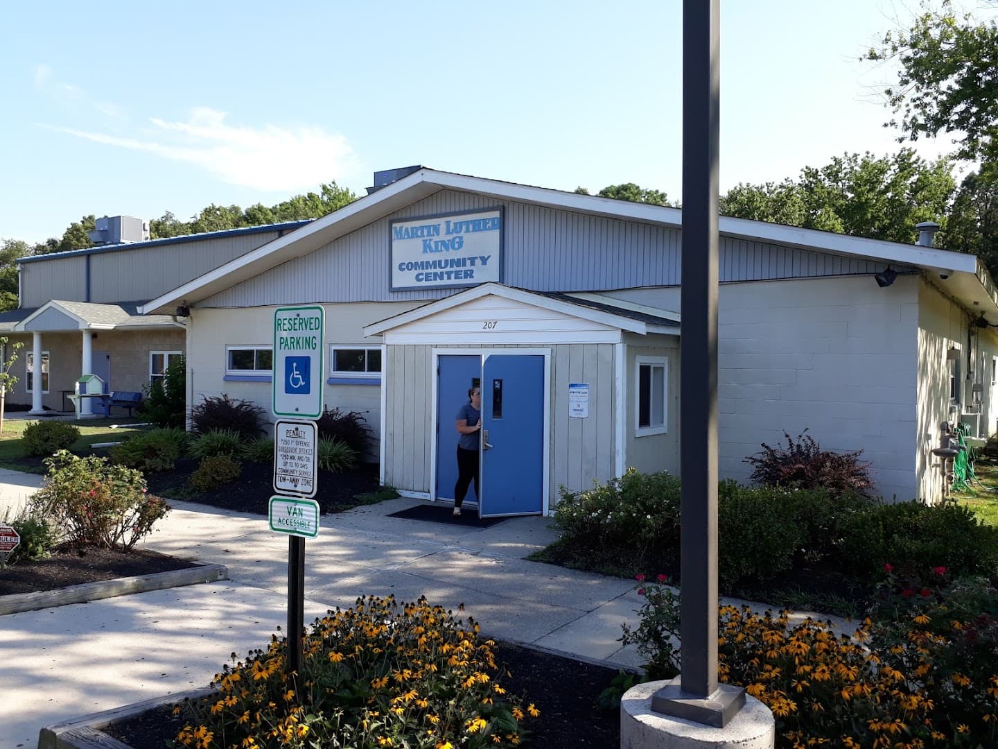 Martin Luther Recreation Center pickleball courts