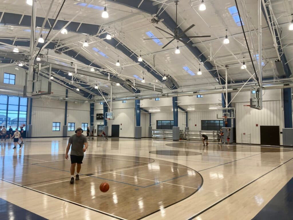Berthoud Recreation Center pickleball courts